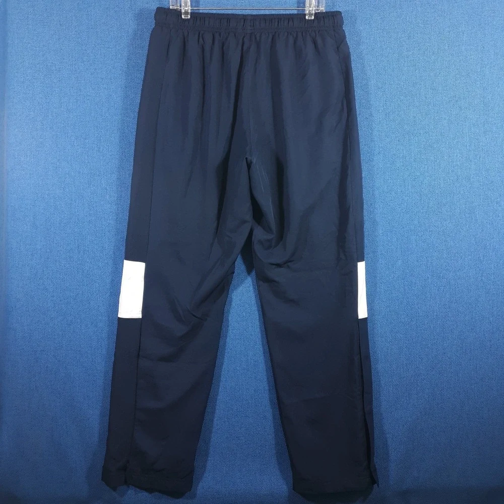 Nike Track Pants Mens 2XL Inseam 32 Dri-Fit Blue Lined Elastic Waist